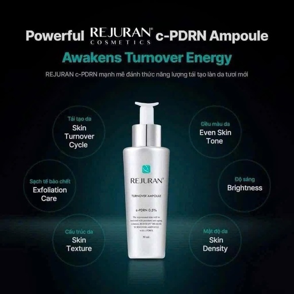 REJURAN Turnover Ampoule 10ml c-PDRN Anti-Aging K-Beauty - Picture 2 of 9